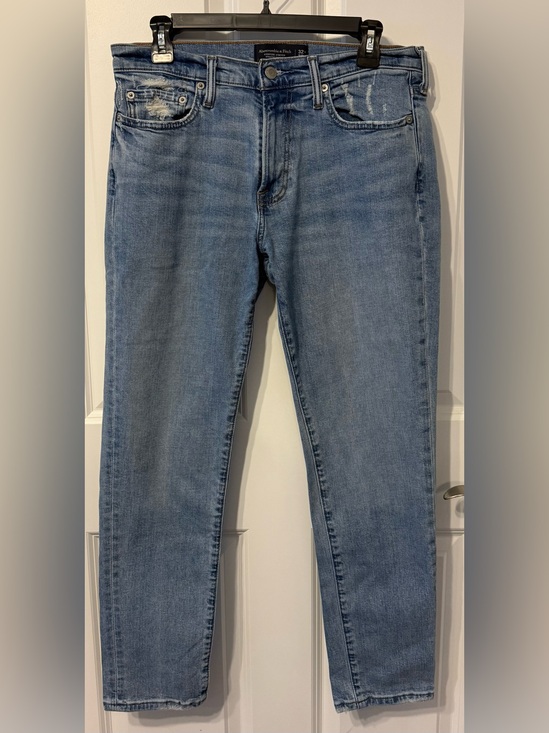 Abercrombie & Fitch Other - NWOT - Abercrombie & Fitch Skinny Distressed Jeans in Light Blue Wash